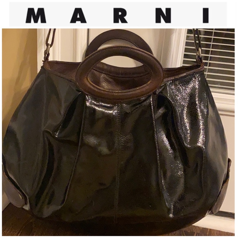 Marni luxury iconic purse very large